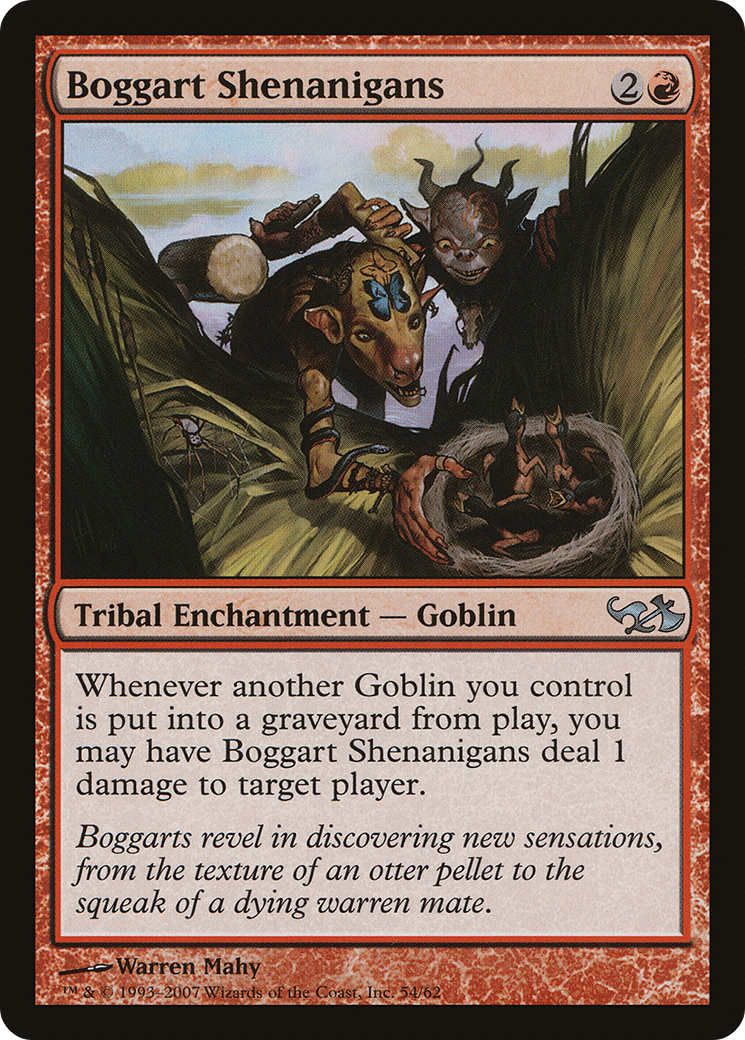 Boggart Shenanigans [Duel Decks: Elves vs. Goblins] - Trinity Hobby