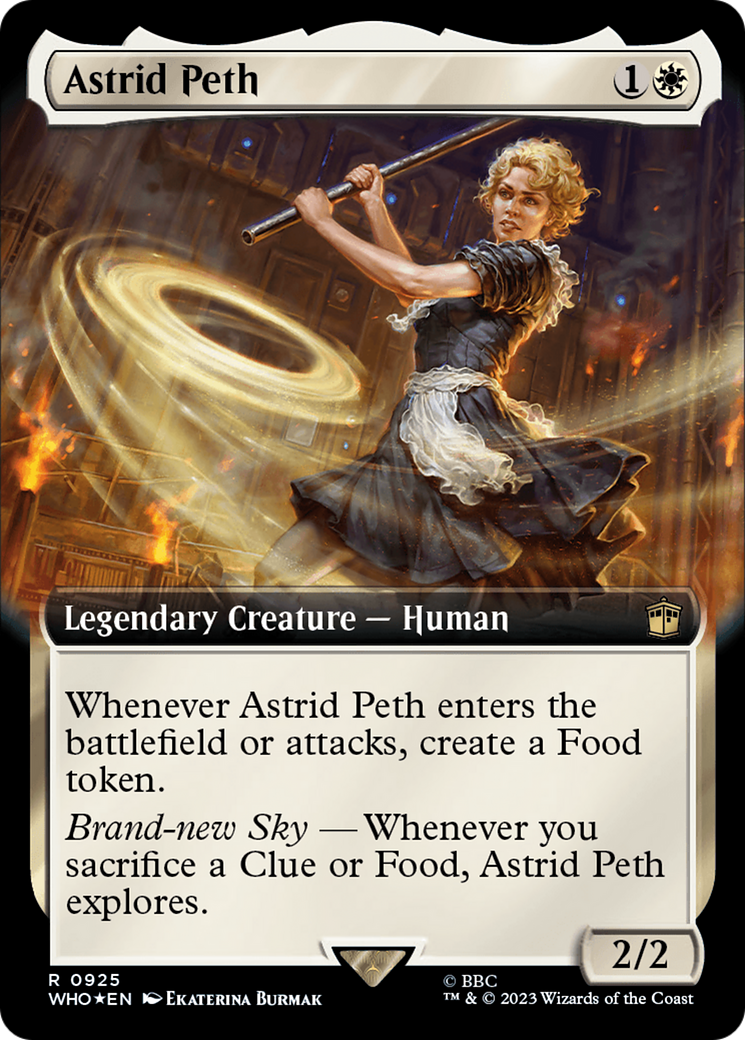 Astrid Peth (Extended Art) (Surge Foil) [Doctor Who] - Trinity Hobby