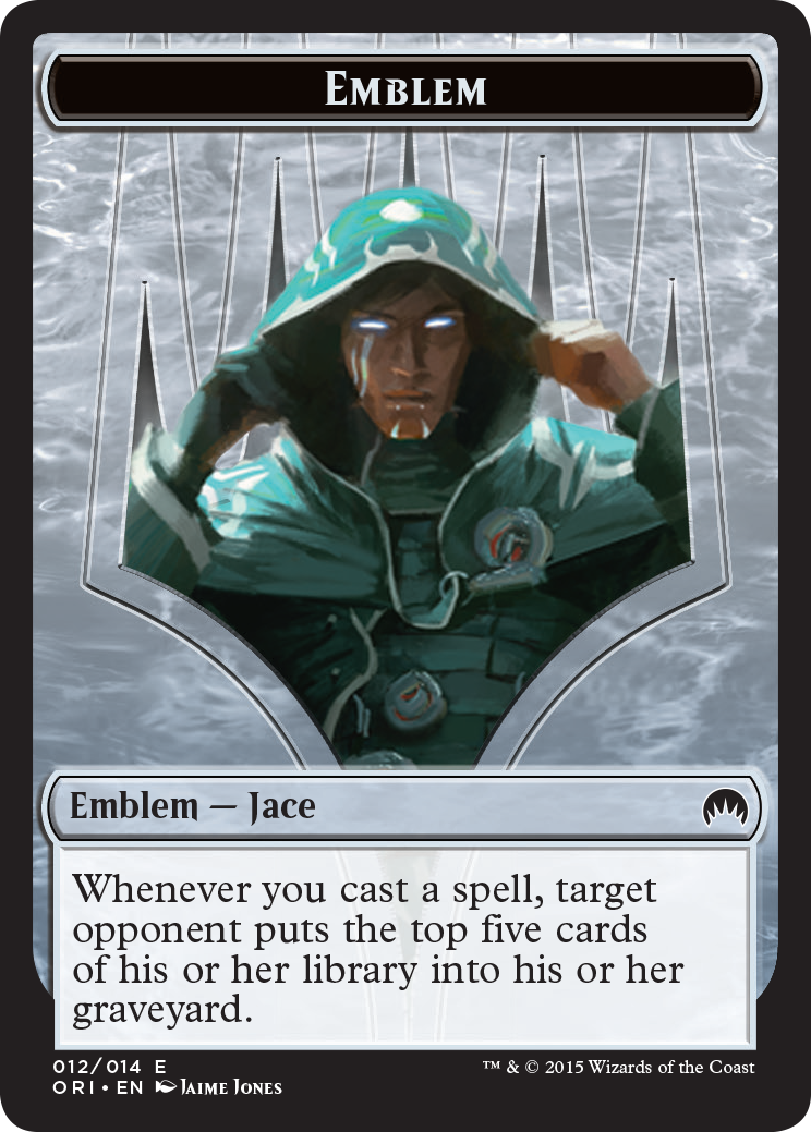 Pest // Jace, Telepath Unbound Emblem Double-Sided Token [Secret Lair: From Cute to Brute Tokens] - Trinity Hobby
