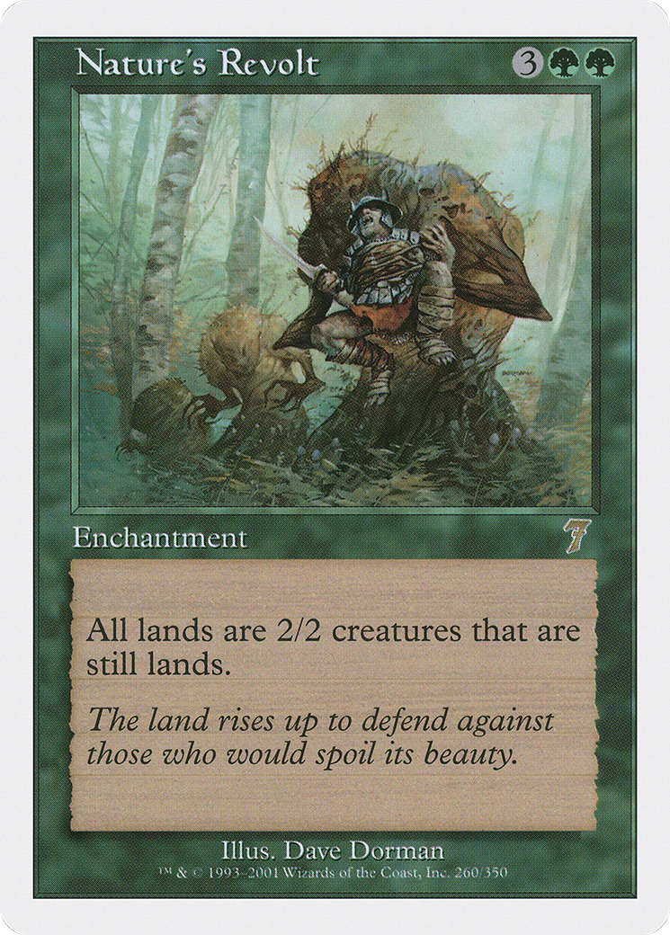 Nature's Revolt [Seventh Edition] - Trinity Hobby