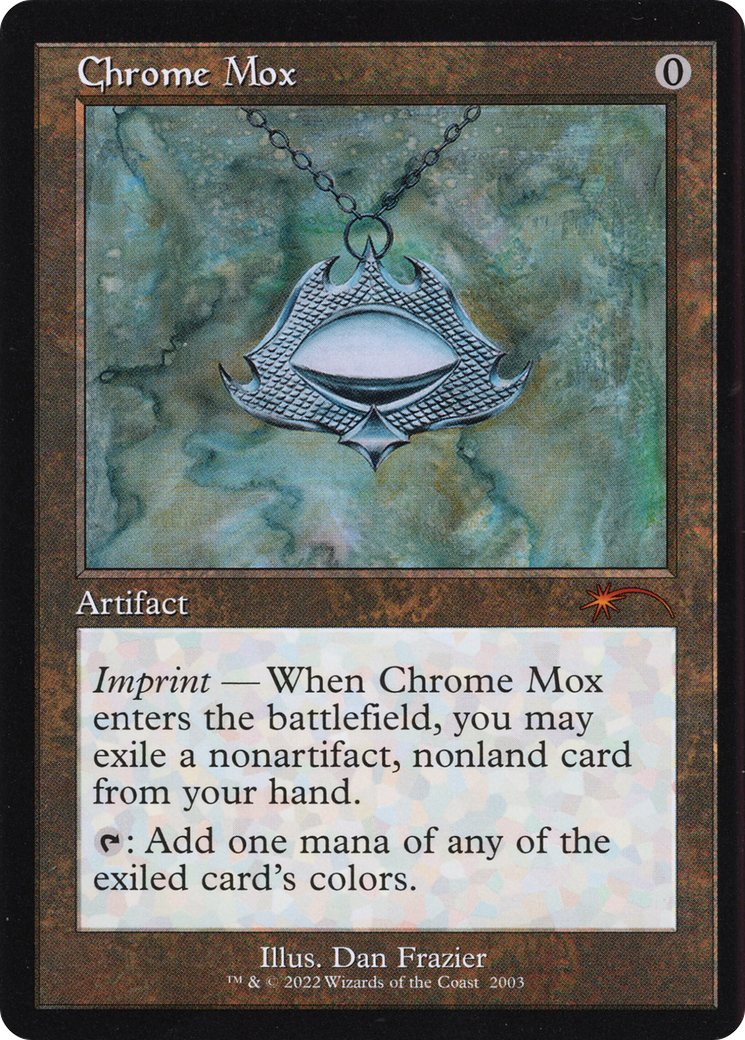 Chrome Mox (Retro) [Secret Lair 30th Anniversary Countdown Kit] - Trinity Hobby