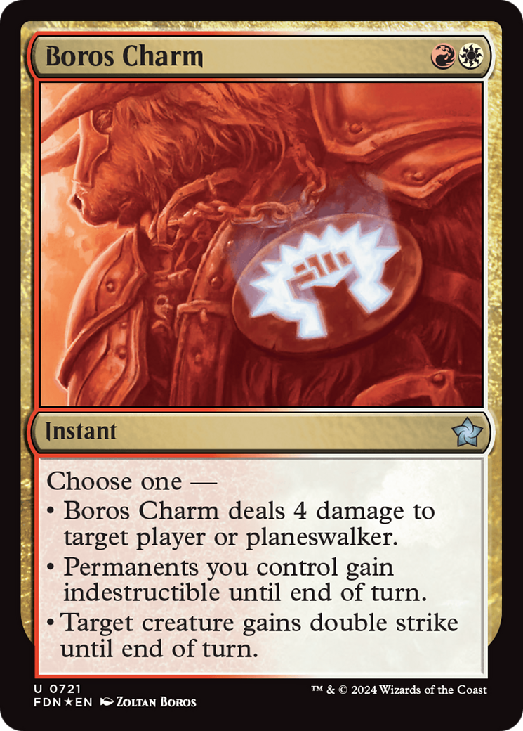 Boros Charm [Foundations] - Trinity Hobby