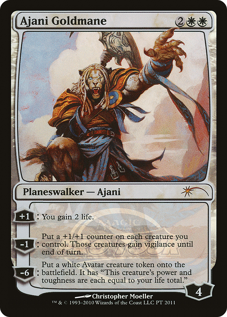 Ajani Goldmane (Pro Tour) [Pro Tour Promos] - Trinity Hobby