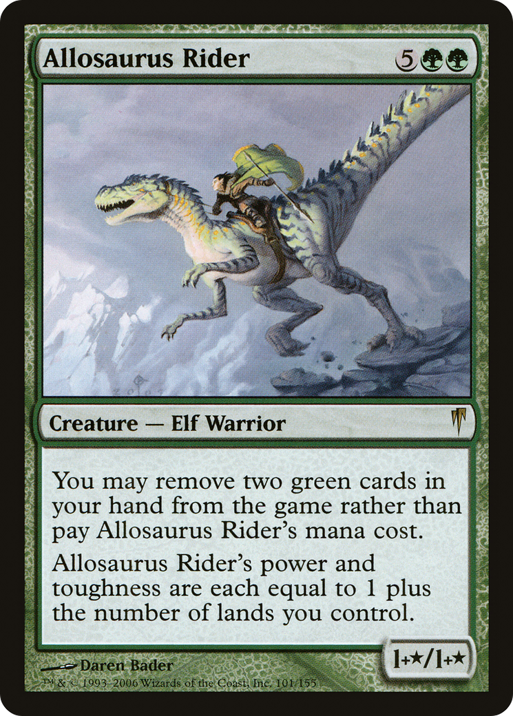 Allosaurus Rider [Coldsnap] - Trinity Hobby