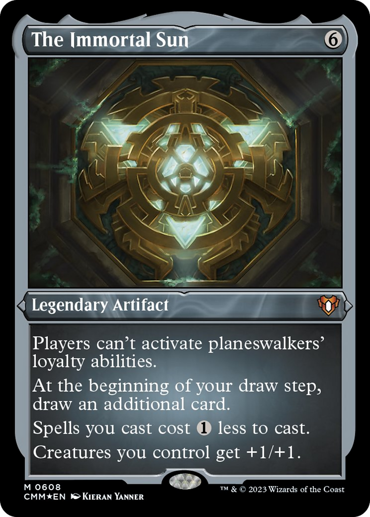 The Immortal Sun (Foil Etched) [Commander Masters] - Trinity Hobby