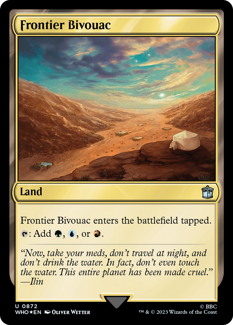 Frontier Bivouac (Surge Foil) [Doctor Who] - Trinity Hobby