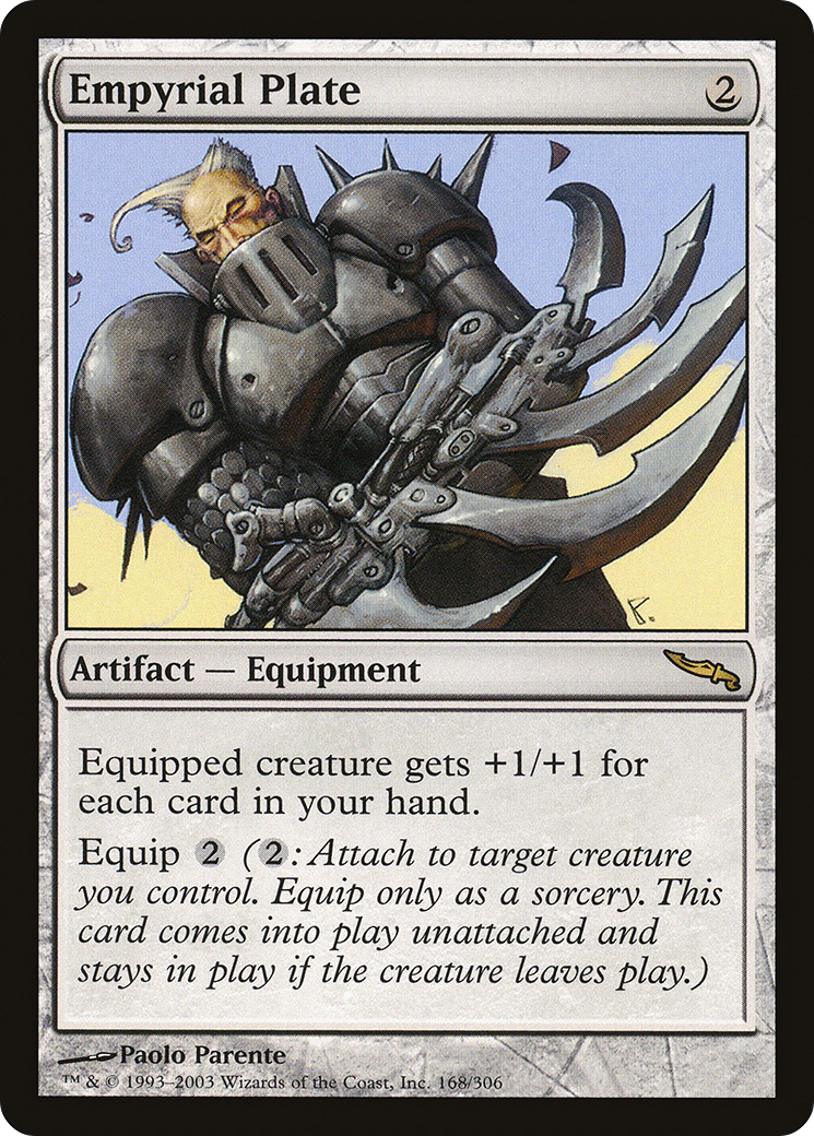 Plaque empyriale [Mirrodin] 