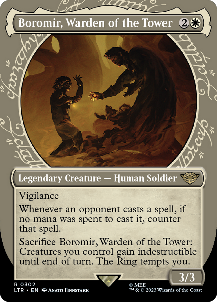 Boromir, Warden of the Tower (Showcase Ring Frame) [The Lord of the Rings: Tales of Middle-Earth] - Trinity Hobby