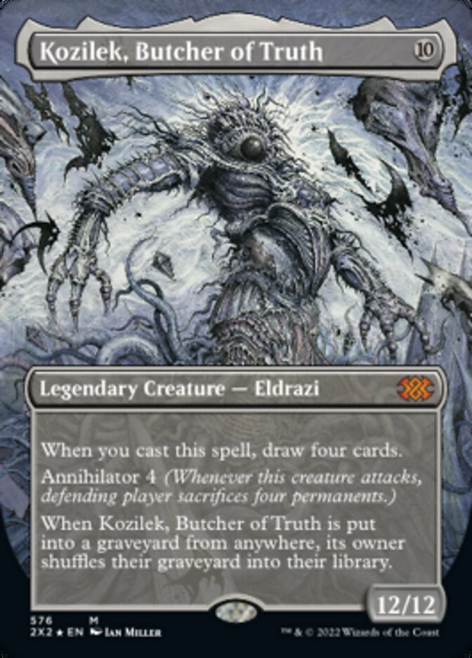 Kozilek, Butcher of Truth (Textured Foil) [Double Masters 2022] - Trinity Hobby