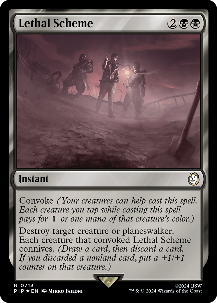 Lethal Scheme (Surge Foil) [Fallout] - Trinity Hobby