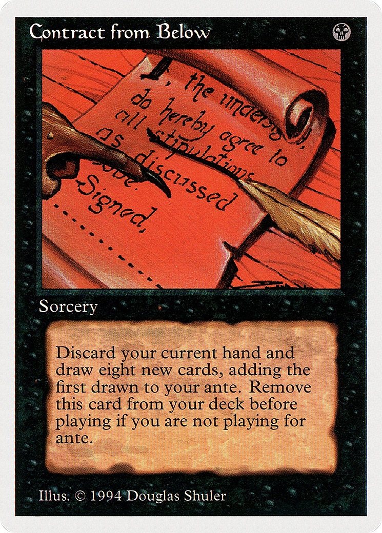 Contract from Below [Summer Magic / Edgar] - Trinity Hobby