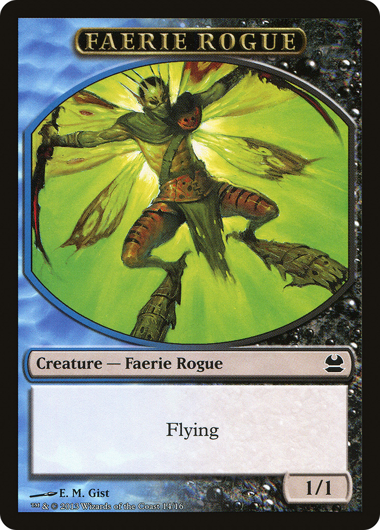 Jeton Faerie Rogue [Jetons de maîtres modernes] 
