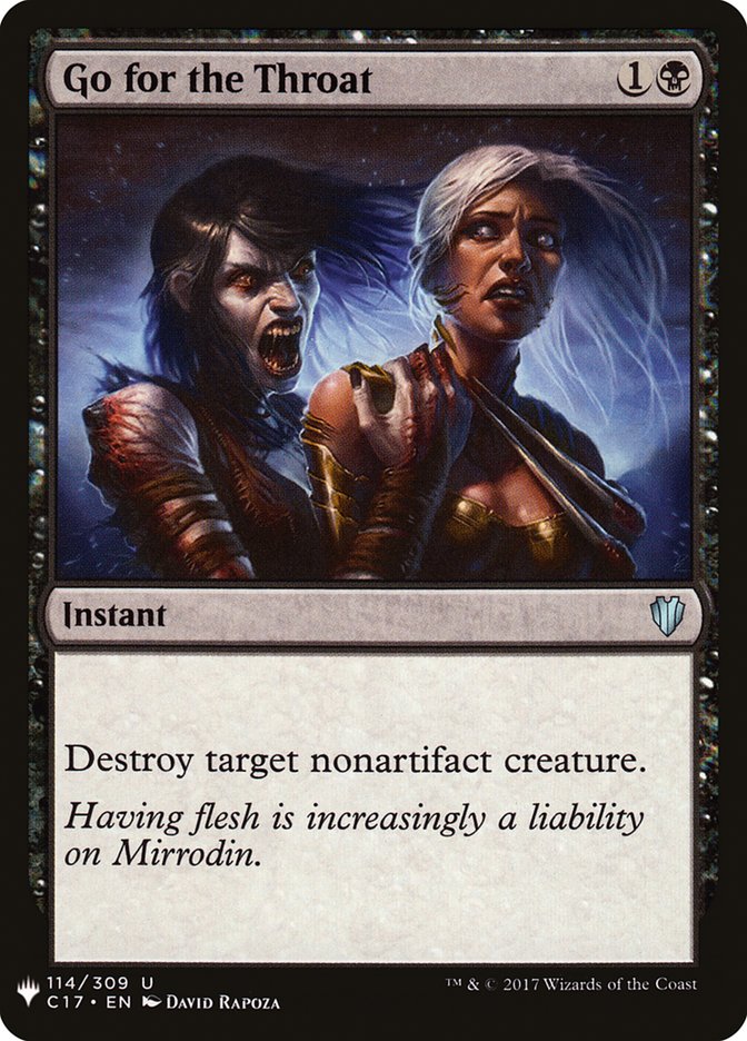 Go for the Throat [Mystery Booster] - Trinity Hobby