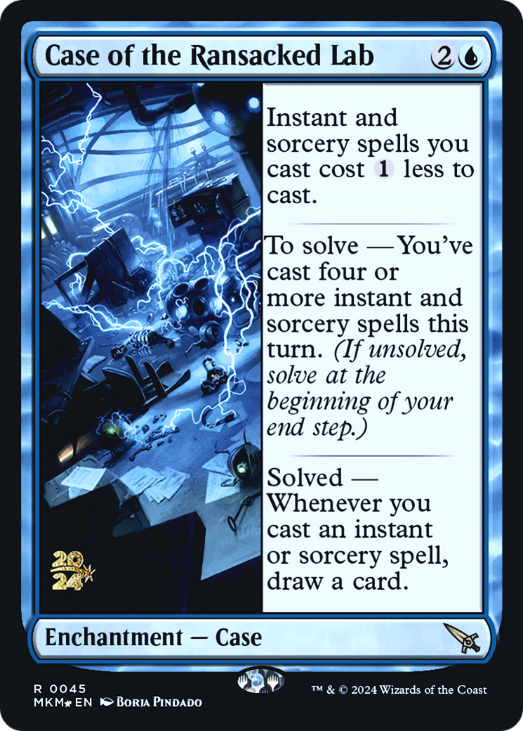 Case of the Ransacked Lab [Murders at Karlov Manor Prerelease Promos] - Trinity Hobby
