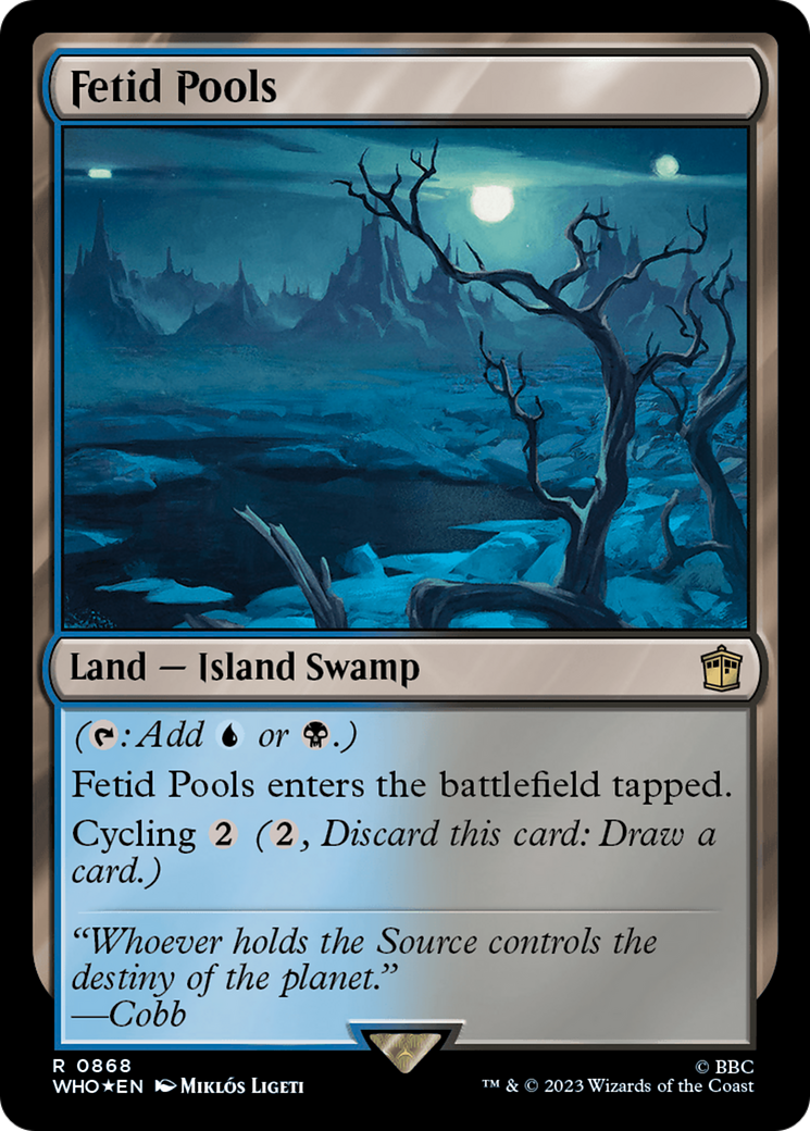 Fetid Pools (Surge Foil) [Doctor Who] - Trinity Hobby