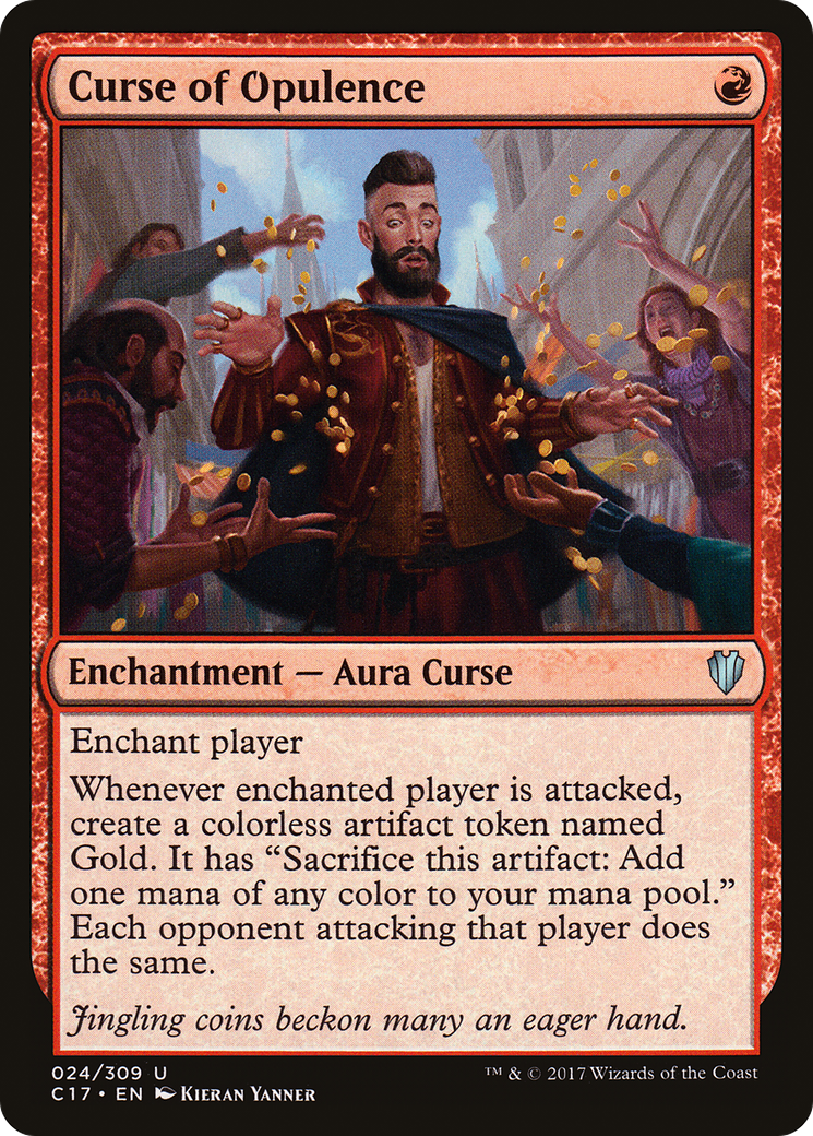 Curse of Opulence [Commander 2017] - Trinity Hobby