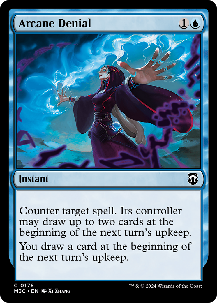 Arcane Denial (Ripple Foil) [Modern Horizons 3 Commander] - Trinity Hobby