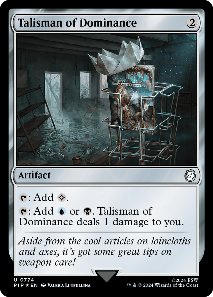 Talisman of Dominance (Surge Foil) [Fallout] - Trinity Hobby