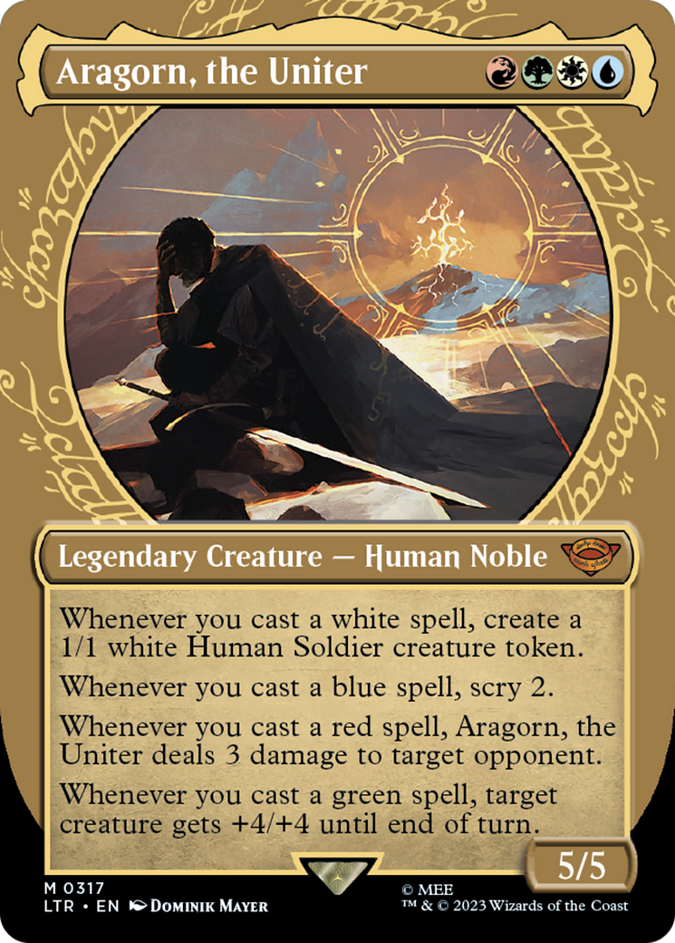 Aragorn, the Uniter (Showcase Ring Frame) [The Lord of the Rings: Tales of Middle-Earth] - Trinity Hobby