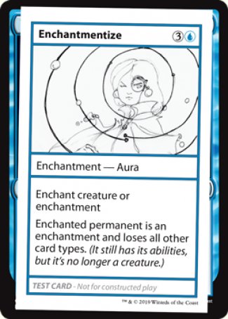Enchantmentize (2021 Edition) [Mystery Booster Playtest Cards] - Trinity Hobby
