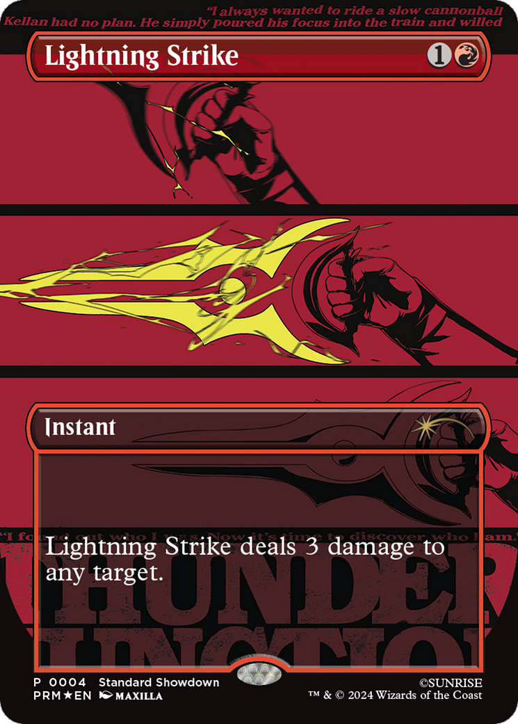 Lightning Strike [Standard Showdown Promos] - Trinity Hobby