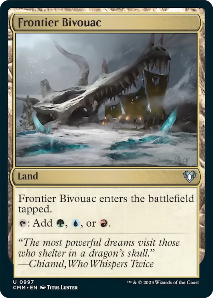 Frontier Bivouac [Commander Masters] - Trinity Hobby