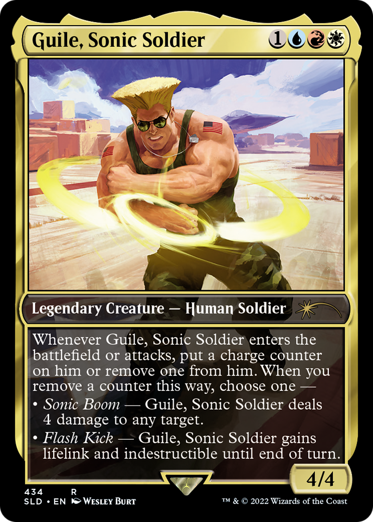 Guile, Sonic Soldier [Secret Lair Drop Series] - Trinity Hobby
