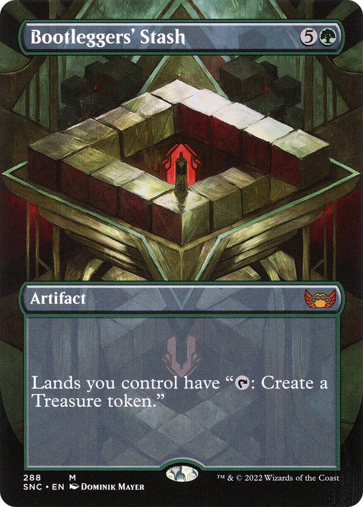 Bootleggers' Stash (Borderless Alternate Art) [Streets of New Capenna] - Trinity Hobby