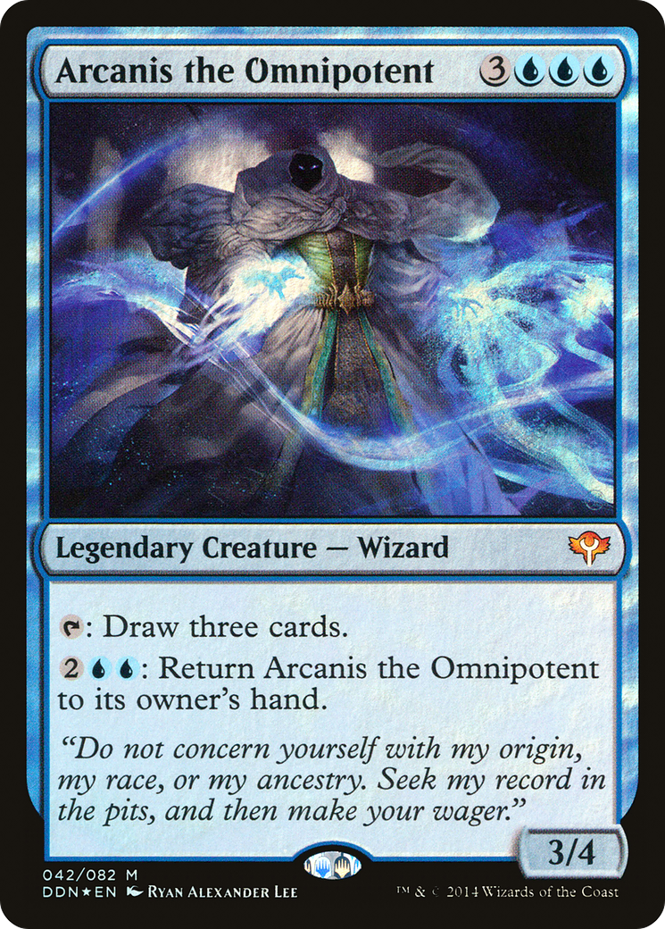Arcanis the Omnipotent [Duel Decks: Speed vs. Cunning] - Trinity Hobby