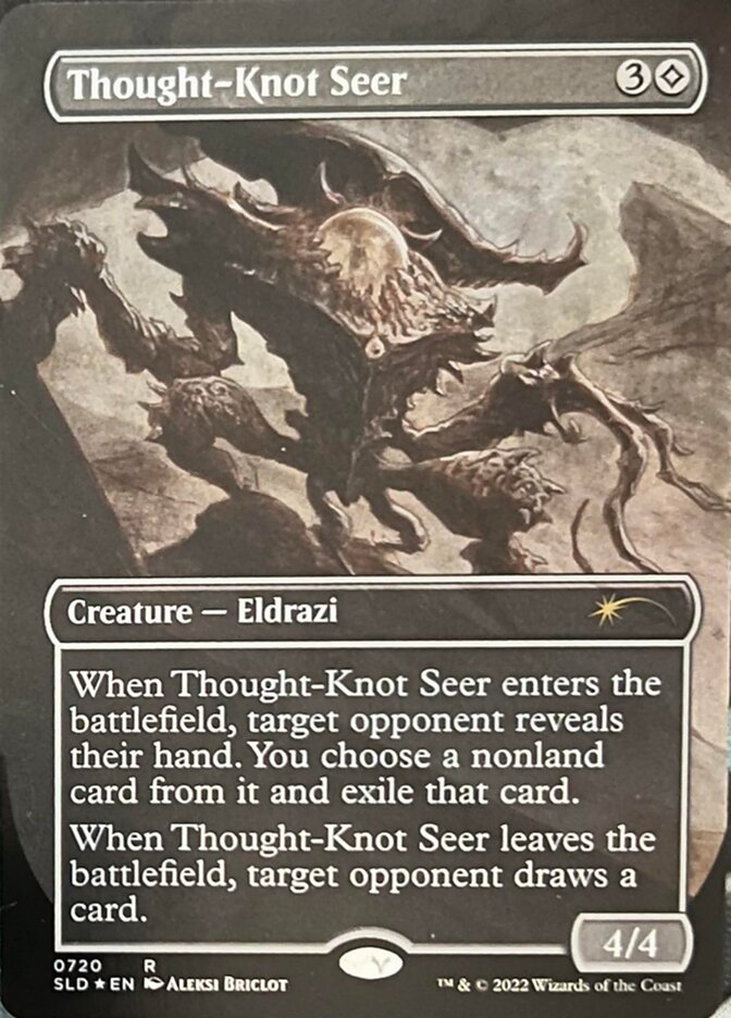 Thought-Knot Seer (720) (Borderless) [Secret Lair Drop Promos] - Trinity Hobby