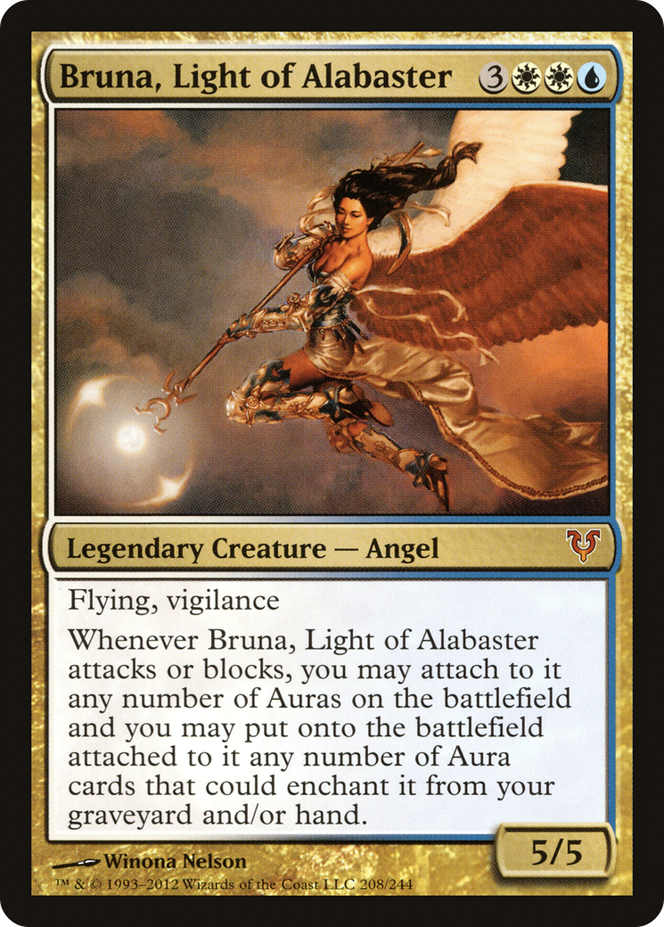 Bruna, Light of Alabaster [Avacyn Restored] - Trinity Hobby