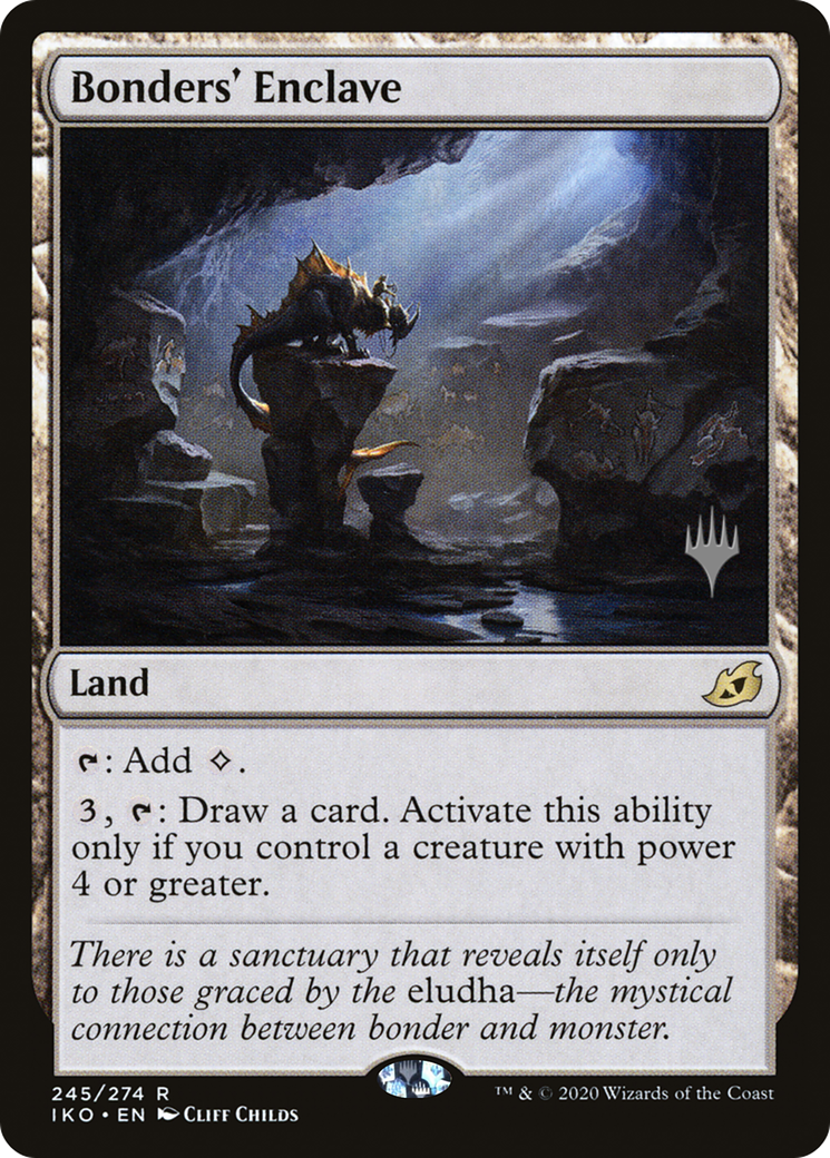 Bonders' Enclave (Promo Pack) [Ikoria: Lair of Behemoths Promos] - Trinity Hobby