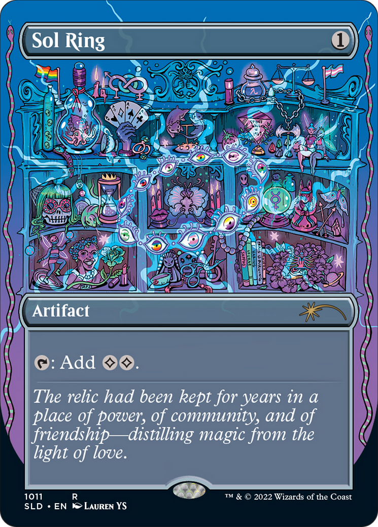 Sol Ring (SLD-1011) - [Secret Lair Drop] (Borderless) Foil - Trinity Hobby