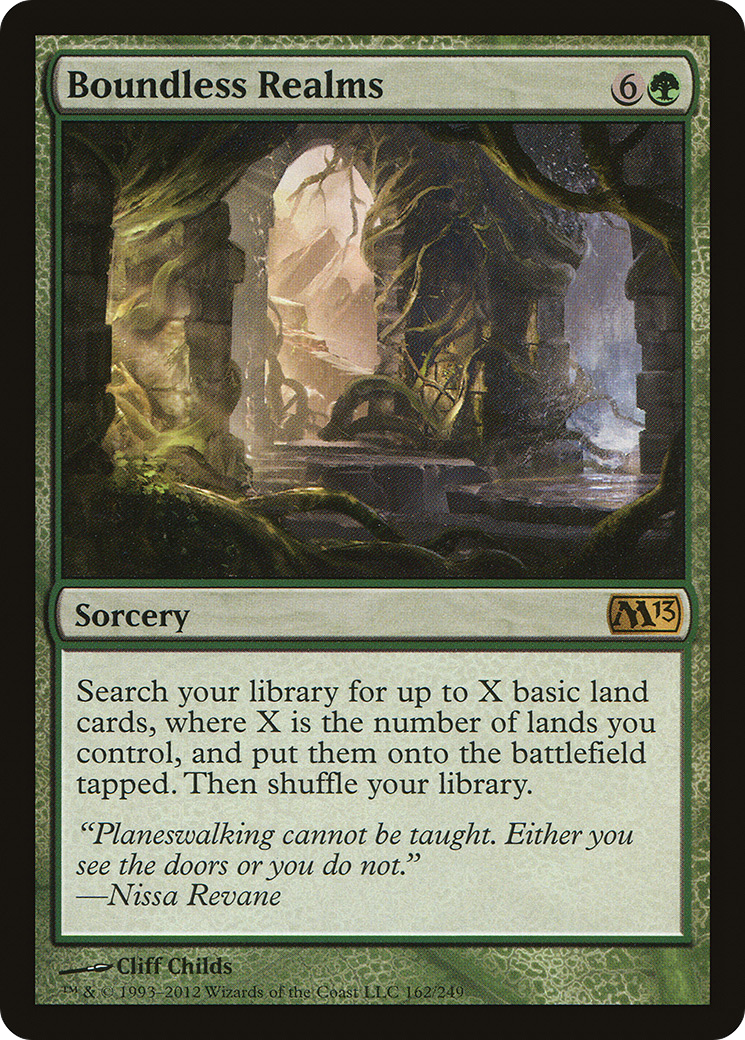 Boundless Realms [Magic 2013] - Trinity Hobby