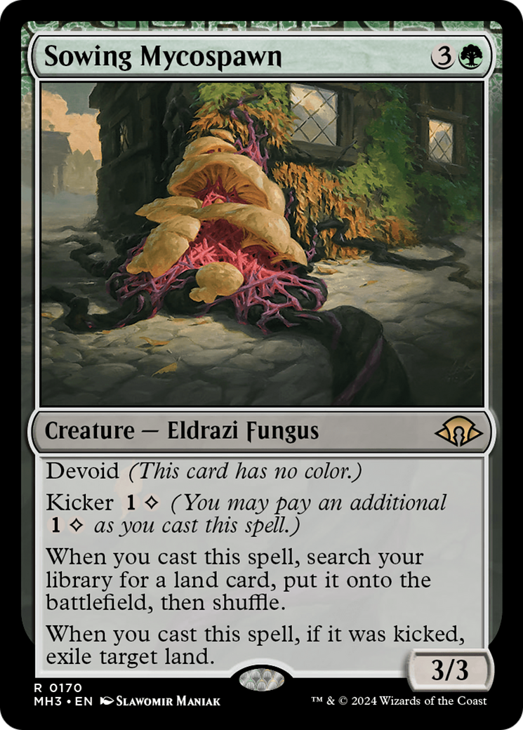 Sowing Mycospawn [Modern Horizons 3] - Trinity Hobby