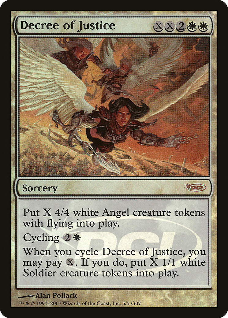 Decree of Justice [Judge Gift Cards 2007] - Trinity Hobby