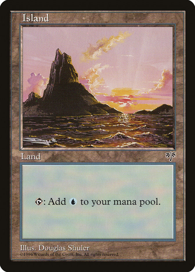 Island (Sunset) [Mirage] - Trinity Hobby