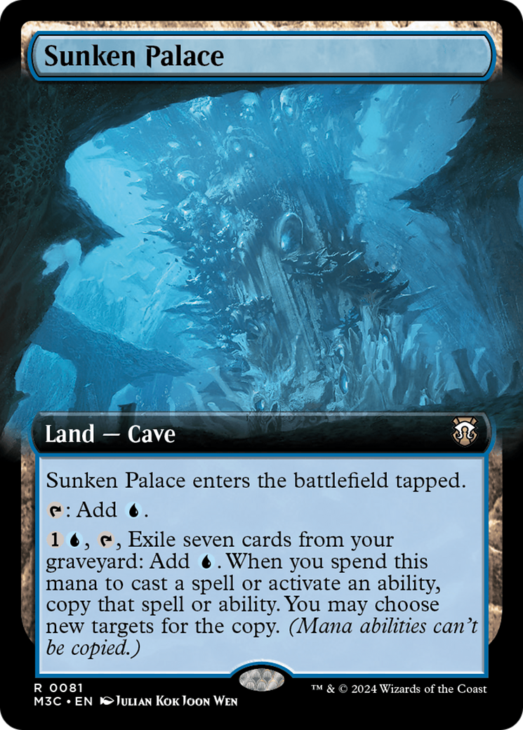 Sunken Palace (Extended Art) [Modern Horizons 3 Commander] - Trinity Hobby