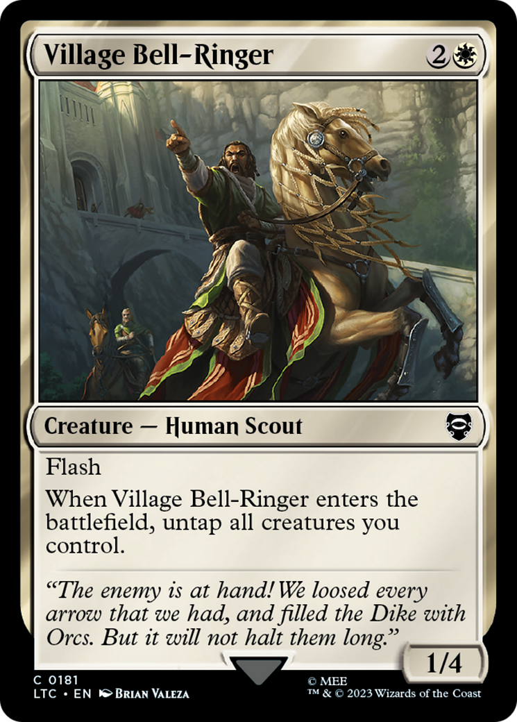 Village Bell-Ringer [The Lord of the Rings: Tales of Middle-Earth Commander] - Trinity Hobby