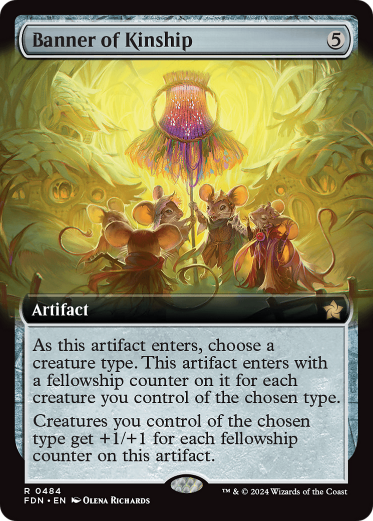 Banner of Kinship (Extended Art) [Foundations] - Trinity Hobby