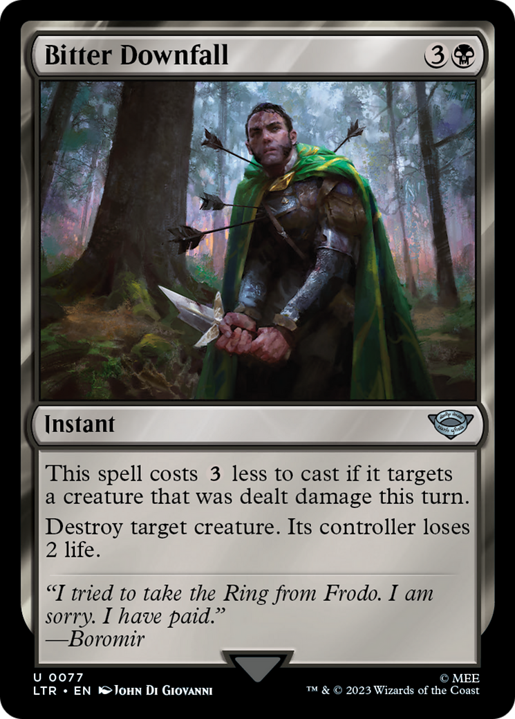 Bitter Downfall [The Lord of the Rings: Tales of Middle-Earth] - Trinity Hobby