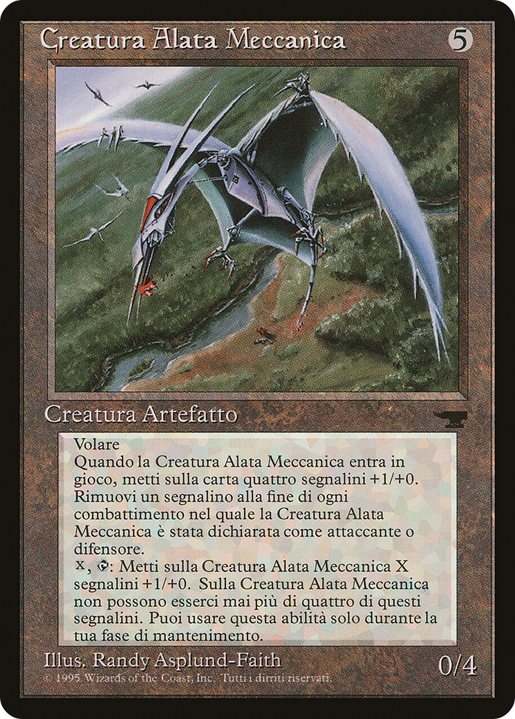 Clockwork Avian (Italian) - "Creatura Alata Meccanica" [Rinascimento] - Trinity Hobby
