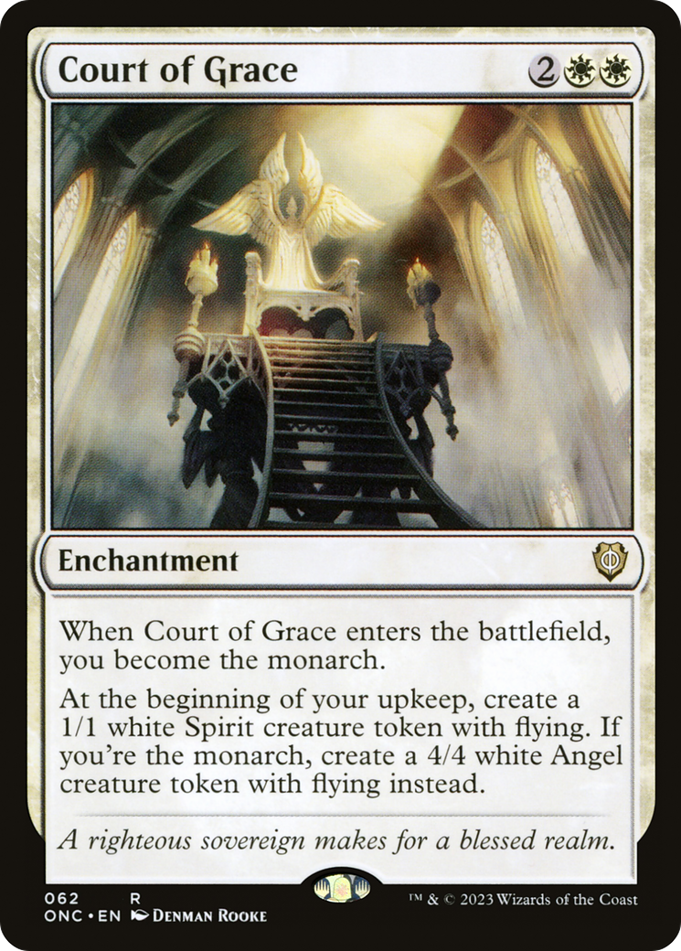 Court of Grace [Phyrexia: All Will Be One Commander] - Trinity Hobby