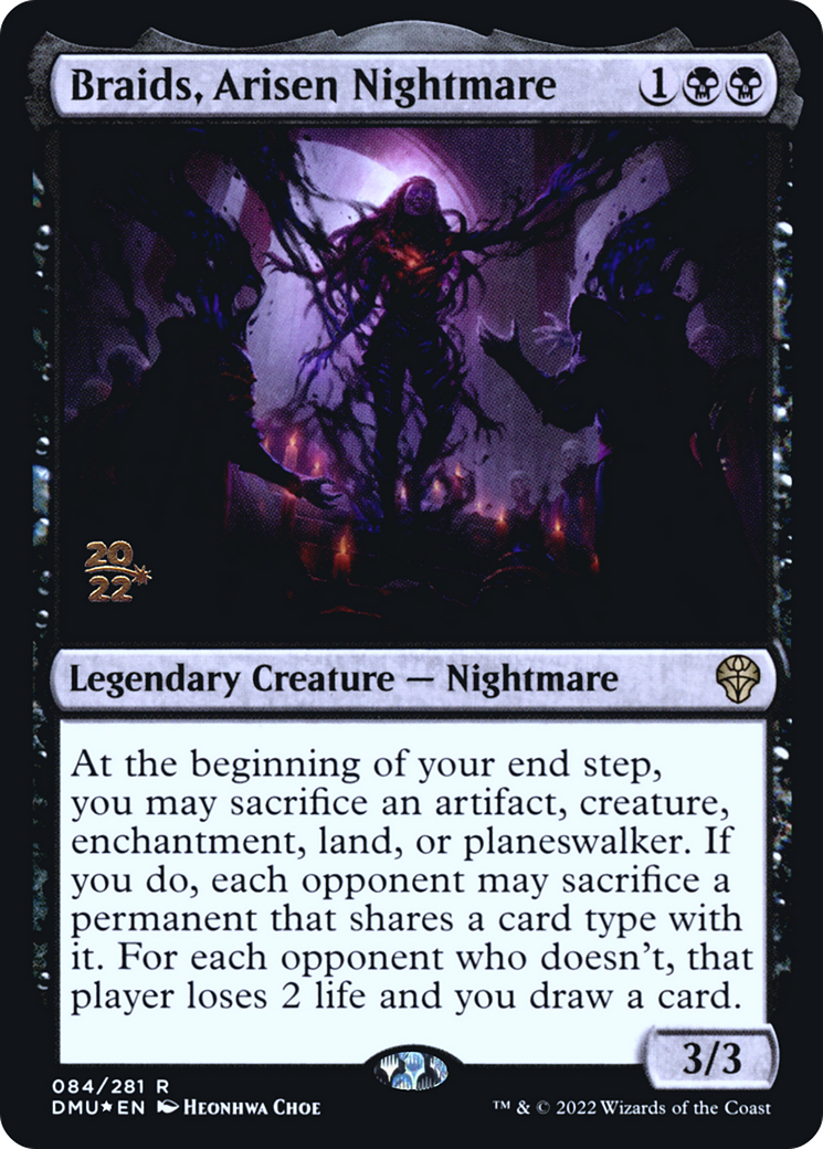 Braids, Arisen Nightmare [Dominaria United Prerelease Promos] - Trinity Hobby