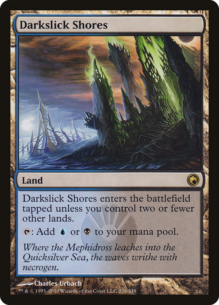 Darkslick Shores [Scars of Mirrodin] - Trinity Hobby