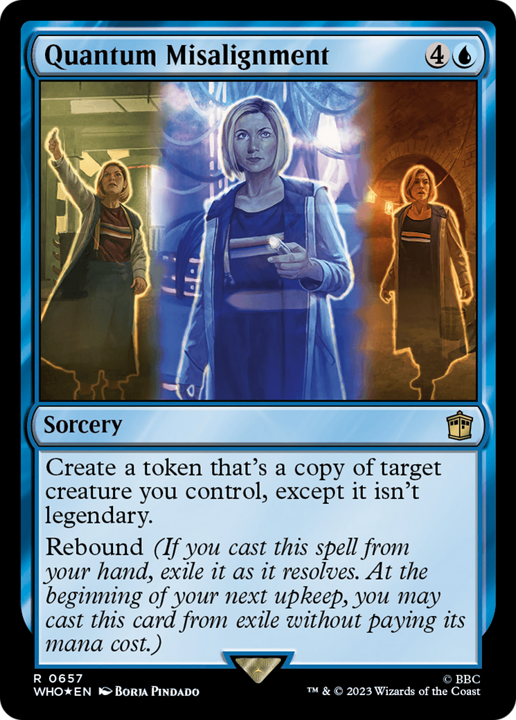 Quantum Misalignment (Surge Foil) [Doctor Who] - Trinity Hobby
