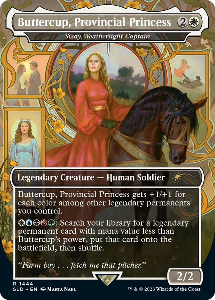 Buttercup, Provincial Princess - Sisay, Weatherlight Captain [Secret Lair Drop Series] - Trinity Hobby
