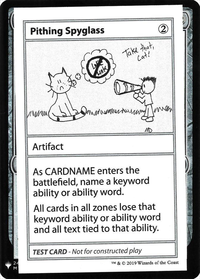Pithing Spyglass [Mystery Booster Playtest Cards] - Trinity Hobby