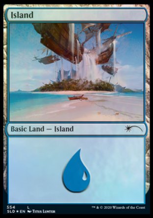 Island (Pirates) (554) [Secret Lair Drop Promos] - Trinity Hobby