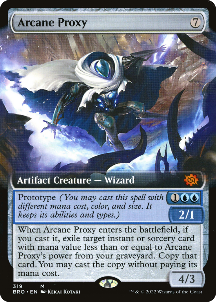 Arcane Proxy (Extended Art) [The Brothers' War] - Trinity Hobby